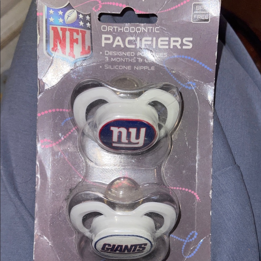 NFL Orthodontic Pacifiers